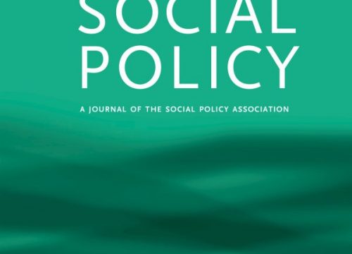 Journal of Social Policy front cover