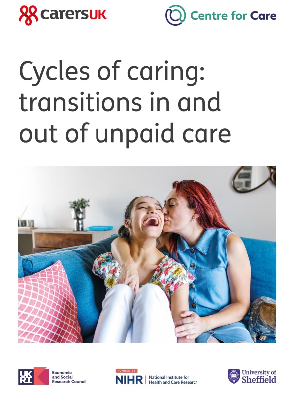 Cycles of Caring report front cover