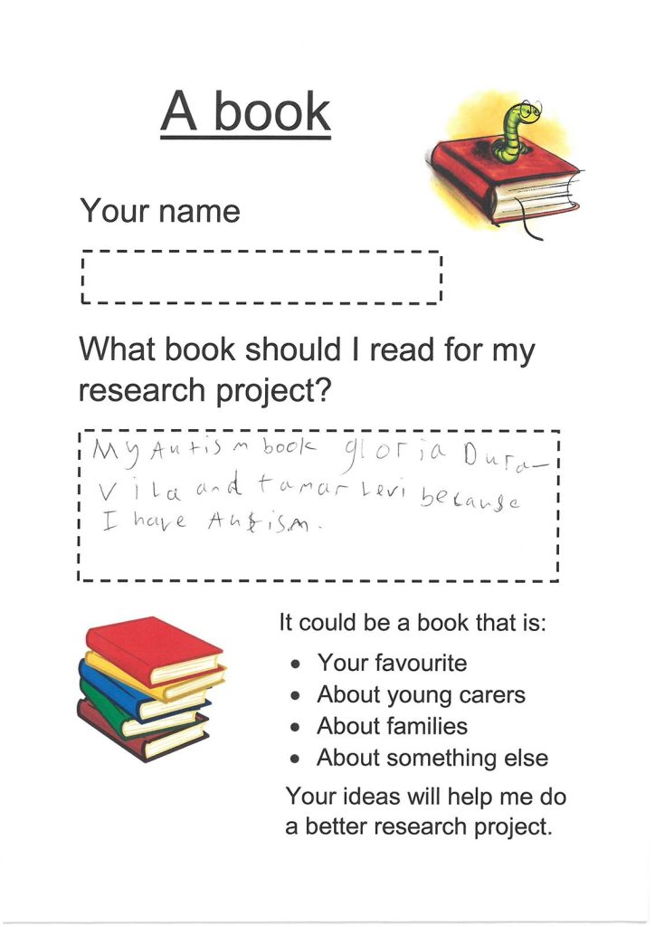 A book recommendation from a young person with autism