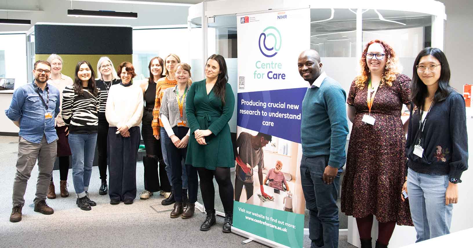 Team members from the Centre for Care and IMPACT and Dr Tiina Sihto and Dr Obert Tawodzera.