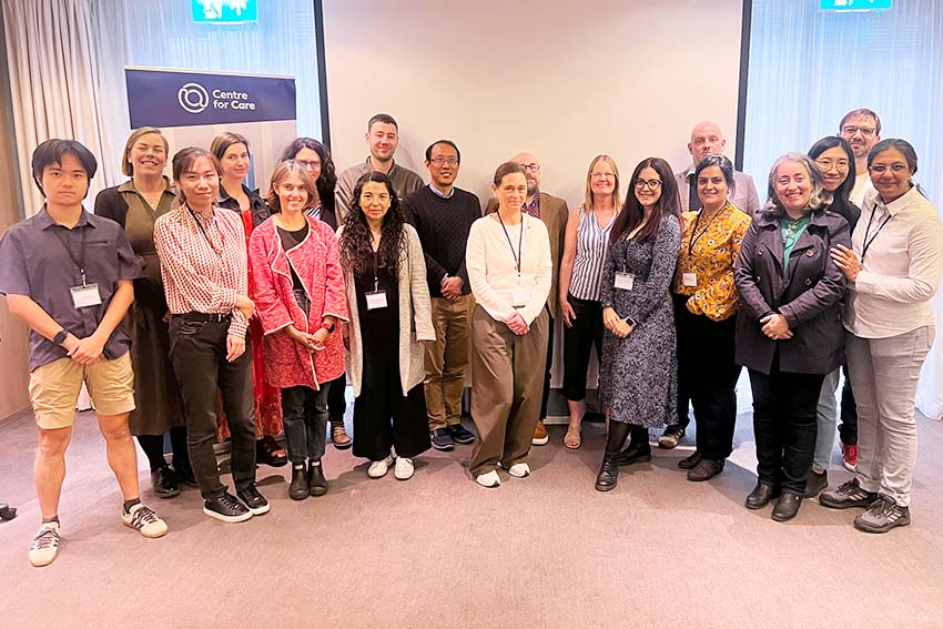 Participants at the inaugural workshop