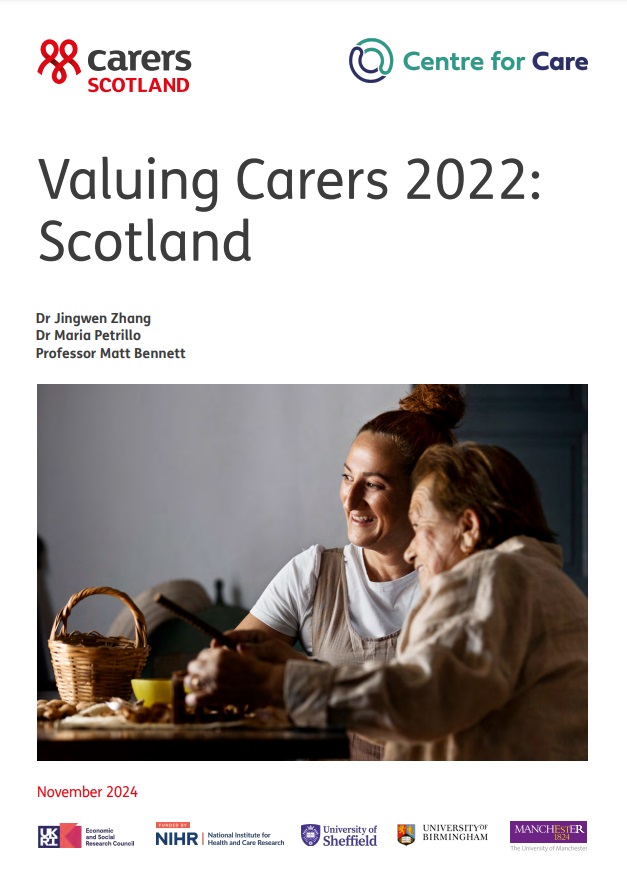 Valuing Carers 2022: Scotland