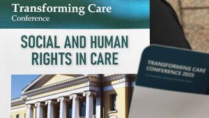 Transforming Care programme front cover. Photo by Amber Cagney.