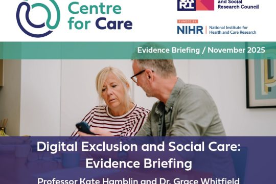 Briefing front cover