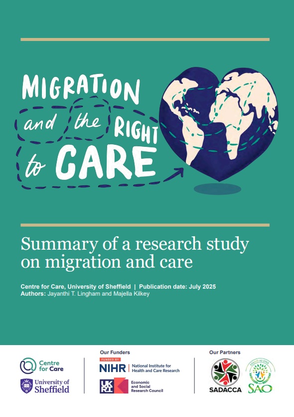 Migration report front cover
